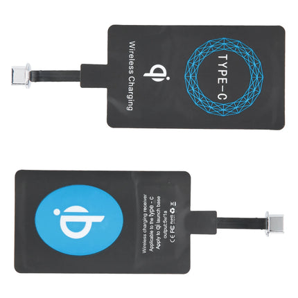 2PCS Type-C Wireless Adapter Portable Charging Receiver Wireless Receiver for Type-C Phones Wireless Charging Module