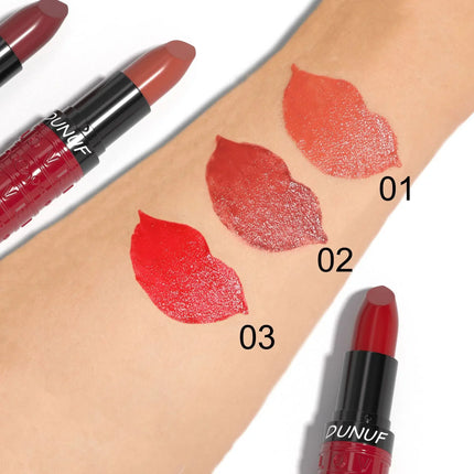 Velvet Sexy Lipstick Waterproof Long Wearing Non Transfer Sweat Proof Lip Gloss Moisturizing Hydration 3 Colors