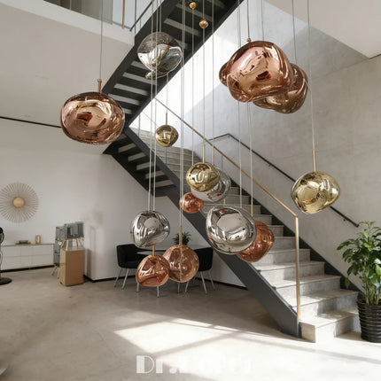 Modern Lava LED Pendant Lights Lighting LOFT Living Room Bedroom Decoration Hanging Lamp Suspension Luminaria Cafe Light Fixture