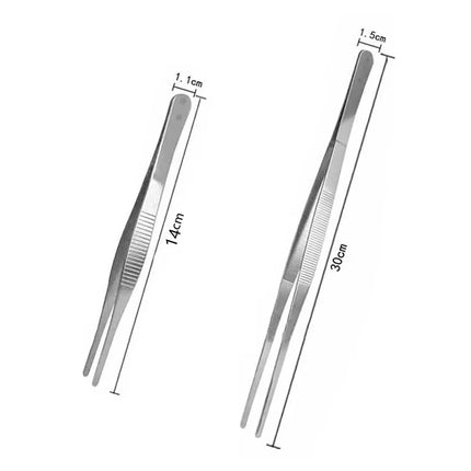Multifunction Barbecue Tongs Stainless Steel Food Tongs BBQ Clip Kitchen Gadgets Cooking Tweezers Buffet Tool CFQJ006