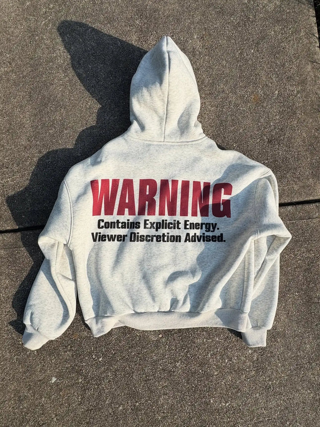 Luni Wild Nights Live Print Loose Zipper Hoodie Women Street Y2k New Hip Hop Punk Rock Sweatshirt Best Sell Unisex Casual Hoodie