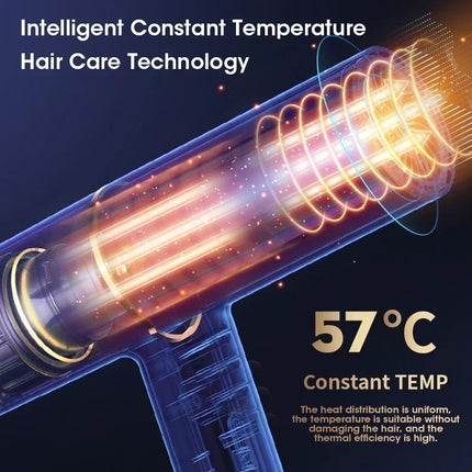 Professional Hair Dryer 110V/220V, Powerful Fast Heating High-speed Styler for Home and Dormitory Salon Use