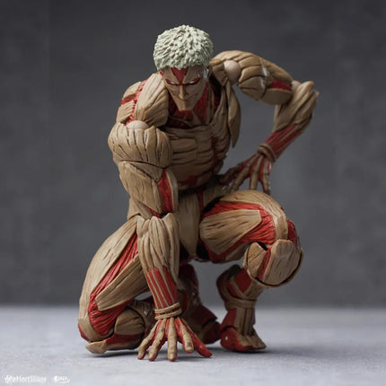 Hot In Stock Kaiyodo Eren Jaeger Action Figure Amazing Yamaguchi The Armored Titan Figure Attack On Titan Anime Model Toys