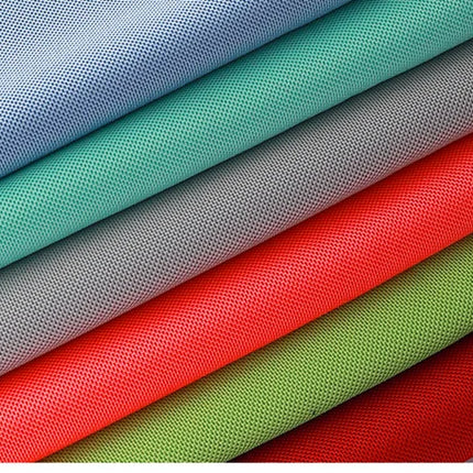 Pure Pique Fabric Classic Comfort Mesh Spring Summer Collar Polo T-Shirt Breathable Designer Knit Clothing DIY Material