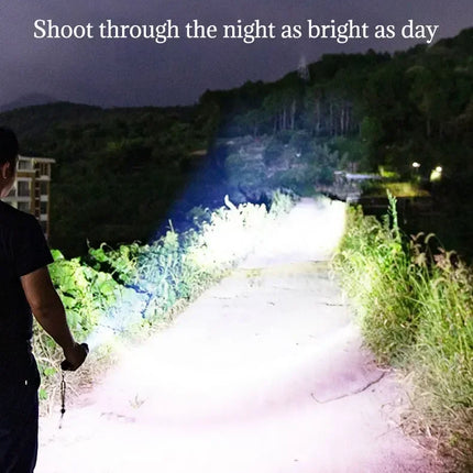 Mini Portable Flashlight Nine XPE Lamp Beads Strong Lighting Using 3 NO.7 Batteries Fixed Focus Pocket Outdoor Emergency Torch
