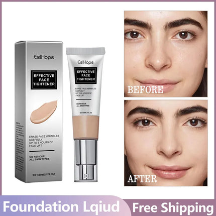 EELHOE Liquid Concealer Foundation Cream Lasting Full Coverage Acne Spot Dark Circles Concealer Cream Waterproof Makeup Product