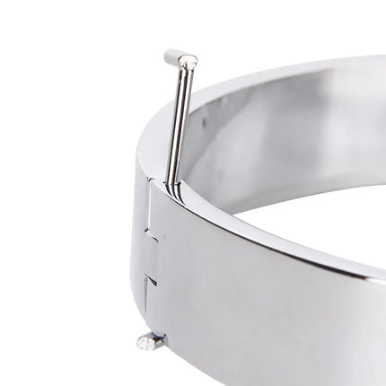 Manyjoy Metal Steel Bondage Cuffs Collar Handcuff Ankle Wrist Cuff Shackl Slave Sex  Restraint Necklace Sex Toys for Couple 18+