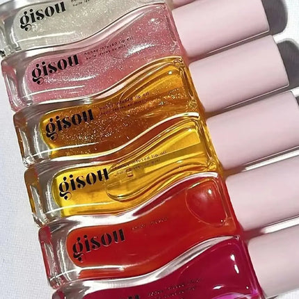Water Light Honey Essence Lip Oil Long Lasting Moisturizing Fruity Shimmer Jelly Reduce Lip Lines Liquid Lipstick Gloss Makeup
