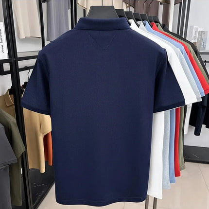 Luxury brand short sleeve polo shirt, exquisite pony embroidery, summer new breathable T-shirt, new fashion Paul men's wear