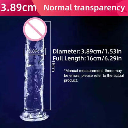 Realistic Dildo Jelly Penis Suction Cup Dildo Realistic Sex Toys For Lesbian Women Female Masturbator Big Dick Fake Dick