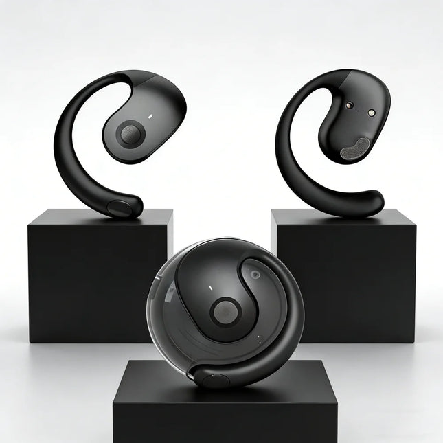 Wireless Headphones Bluetooth Headset with Mics HiFi Stereo Sound Earphones Smart Touch Sports Earbuds for phone