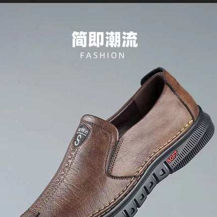 2026 PU Leather Men's Loafers Luxury Men Casual Shoes New Fashion Driving Shoes Breathable Slip on Men Moccasins Plus Size 39~44