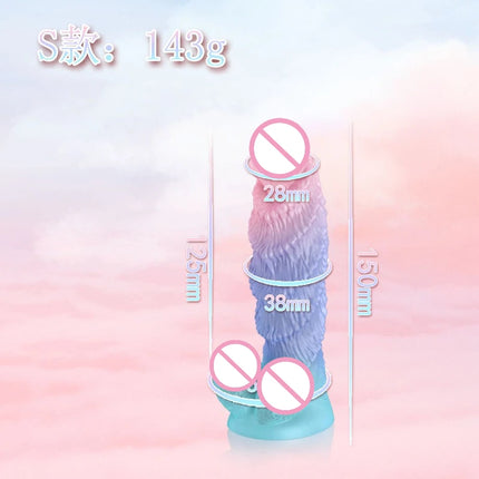 Alien Monster Dildo Anal Plug Liquid Silicone Butt Plug for Adult Masturbation Sex Toys G-spot Clitoris Massage Anus Stimulation