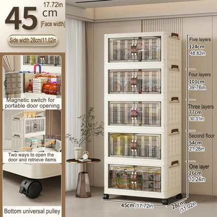 Folding Storage Cabinet Wardrobe / Armoire Rangement Pliable