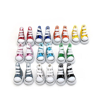 3.5cm 5cm Blythe Doll Shoes 20cmdoll Canvas Shoes 10cm Doll Bjd Shoes Doll Accessories Change Dress Game Playing House Gift Toys