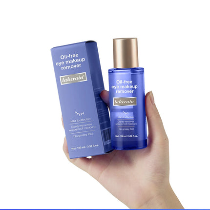 Lakerain 100ml Gentle Makeup Remover Gently Effectively Cleans Removes Waterproof Mascara Pigmented Eyeshadow Brow Pomade