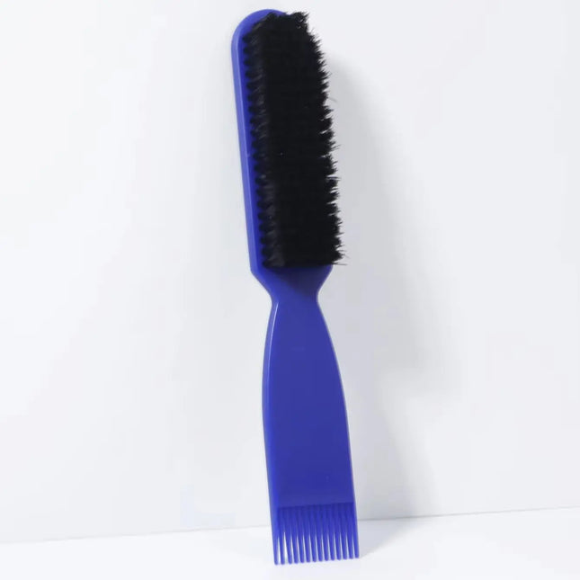 Professional hair styling brush set, 2-in-1 brush hair salon styling tool, anti slip handle, special for real hair wigs