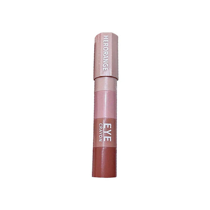 1Pc HERORANGE 4 In 1 Eyeshadow Pencil Kit Velvet Matte Shimmer Highlight Pigment Mini Eye Makeup Cosmetic Set