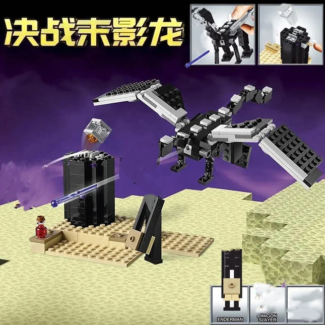 Ensemble de Construction Dragon de l'Ender et Vaisseau - 222 Pièces