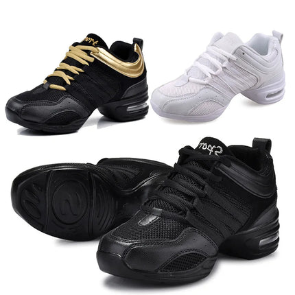Large Size Women's Dance Shoes Soft Outsole Woman Breath Jazz Hip Hop Shoes Sports Sneakers Ladies Girl Modern Jazz Dancing 2025