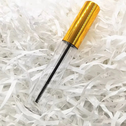 10/30/50/100pcs New Style Empty 10ml Mascara Tube With Very Fine Brush DIY Eyelash Growth Liquid Bottle Makeup Container