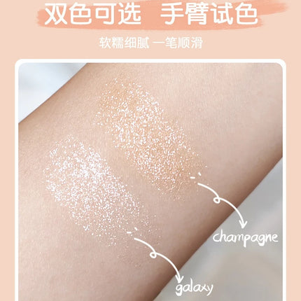 Eyes Brighten Concealer Contour Stick Eyeshadow for Girls Women's Cosmetic Lie Silkworm Pen Natural Highlight Makeup Toiletry