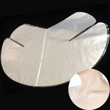 Plastic Film Neck Masks Wrap Disposable Transparent DIY Neck Stickers Paper Ultra Thin Beauty Skin Care Tool Kits
