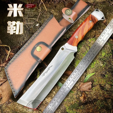 ProfessionalChopping Knife with Sharp Blade for Tree Cutting Splitting Thick Wood Chopping Garden Tool