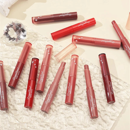 Nude Matte Lipstick Waterproof Lip Sticks Not Fading Sexy Red Velvet Lipsticks for Women Make Up Long Lasting Lip Cosmetics