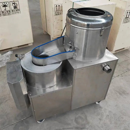 Commercial Electric French Fries Line with Potato Washer Peeler Cutter Potato Washing Peeling Cutting Machine