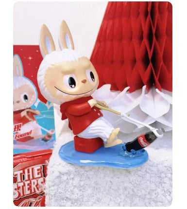 Genuine POPMART Labubu Coca Cola Series Blind Box Kawaii Anime Figure Desktop Decoration Mystery Box  Cute Girls Birthday Gifts