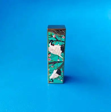 10/30/50pcs Empty Lipstick Tube Lip Balm Tube Square Fresh and Elegant Chinese Style 3D Printing Lip Gloss Cosmetic Container
