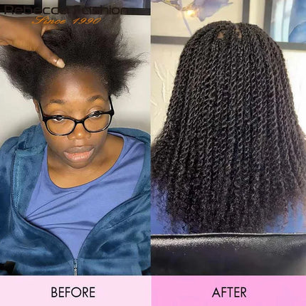 QVR Afro Kinky Bulk Human Hair Kinky Curly Bulk For Braiding DreadLock 50g/Pack Hair Extentions Natural Color No Attachment