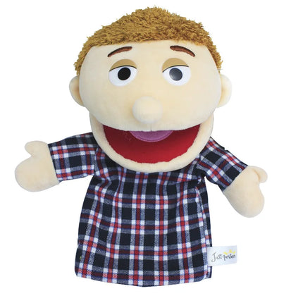 Family Soft Stuffed Toy Doll Dad Mum Brother Sister Cospaly Plush Doll Educational Baby Toys Kawaii Hand Finger Puppet