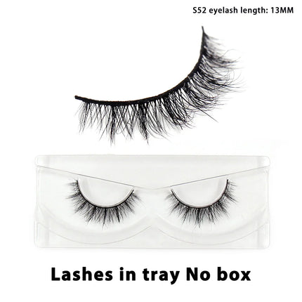 LEHUAMAO  3D Mink Lashes Wholesale Mink False Eyelashes Bulk 10/30/50 Pairs Soft Fluffy Natural Mink Lashes Makeup Mink Eyelashe