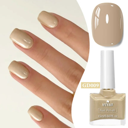 15ml Water-Based Nail Polish 40 Colors Long Lasting Quick Drying No Need of Lamp to Cure Nail Supplies Vernis for Nails Manicure