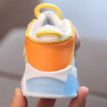Girls Boys Sports Shoes Baby Shoes Toddler Non-slip Sneakers Casual Soft Shoes for Children Girls Baby Kids Outdoor Shoes