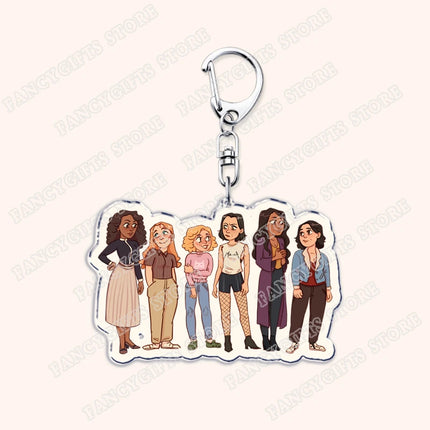 Yellowjackets Keychain for Accessories Bag Jackie Taylor Natalie Scatorccio Shauna Shipman Keyring Jewelry Fans Friends Gifts