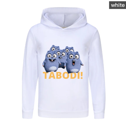 Funny Cartoon Grizzly Bear Clothes Kids Grizzy and The Lemmings Hoodie Boys Graphic Sweatshirt Baby Girls Pullover Hooded Jumper