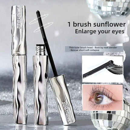 Lashes Mascara Waterproof Silk Fiber Mascara Black Long Curling Eyelash Extensions Non-clumping Eyes Makeup Cosmetics