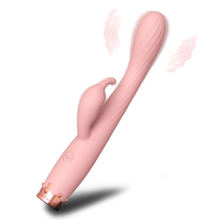Beginner Powerful Rabbit Vibrator for Women Nipple Clitoris Stimulation Female Orgasm Finger Shaped G-Spot Sex Toys for Adults