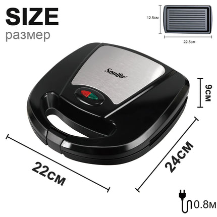 3 In 1 Electric Waffles Maker Walnut Cake Maker Cooking Appliances Bubble Egg Cake Oven Breakfast Machine Waffle Pot Sonifer