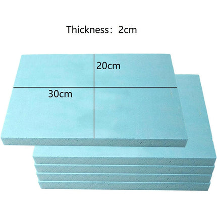5pcs Foam Bricks DIY Model Foam Board Diorama Base Slab Foam Board Sheet Handmade Crafts Sand Table Miniature Scenery Building