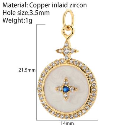 Evil Blue Eye Heart Necklace for Women Cute Gold Star Collars Diy Pendant Stainless Steel Chain High Quality