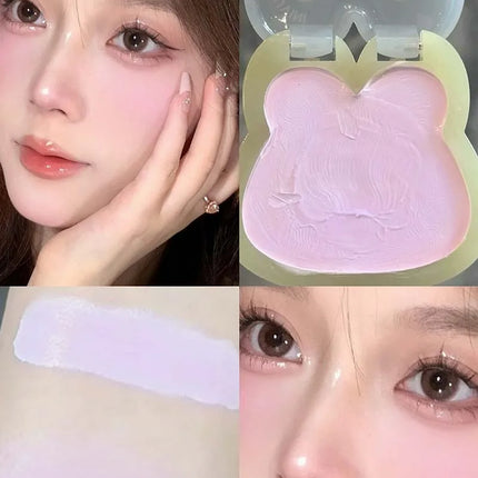 Expanding Milk Blue Pink Face Brightening Multi-purpose Cream Silky Matte Coverage of Concealer Dark Circles Moisturized Makeup