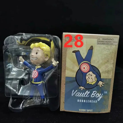 Anime Bobblehead Cute Vault Boy Full Set Action Figure Toys Collection Model Doll Desktop Ornament Display Boy Gifts