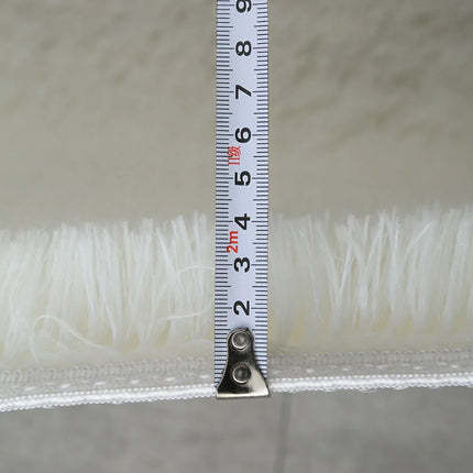 White Fluffy Hall Carpet Modern Living Room Bedroom Home Decor Large Mats Thickened Non-Slip Girl Children's Room Pink Furry Rug