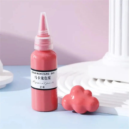 50g/Jar Paste Pigment Epoxy Resin UV Glue Colorant Dye Makaron Pigment DIY Epoxy Resin Mold Jewelry Making Art Paste Dye Gadget