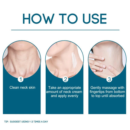 Retinol & Collagen Neck Cream Firming Moisturizing & Lifting | Hyaluronic Acid for All Skin Types
