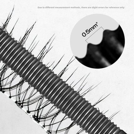 Metal Iron Lashes Mascara Waterproof Silk Fiber Mascara Black Long Curling Eyelash Extensions Non-clumping Eyes Makeup Cosmetics